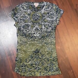 Mossimo Supply Co Green graphic T-Shirt